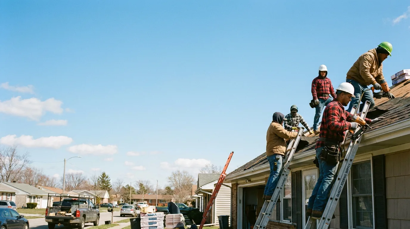 Roofing in Columbus, IN near me
